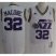Utah Jazz 32 Karl Malone White Swingman NBA Jerseys Cheap
