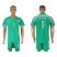 Brazil #1 BECKER Green Goalkeeper 2018 FIFA World Cup Soccer Jersey