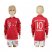 Bayern Munchen #10 Robben Home Long Sleeves Kid Soccer Club Jersey