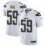 Nike Los Angeles Chargers #59 Nick Vigil White Mens Stitched NFL Vapor Untouchable Limited Jersey