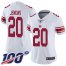 Nike New York Giants #20 Janoris Jenkins White Womens Stitched NFL 100th Season Vapor Limited Jersey