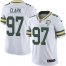 Nike Green Bay Packers #97 Kenny Clark White Mens 100th Season Stitched NFL Vapor Untouchable Limited Jersey