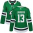 Adidas Dallas Stars #13 Mattias Janmark Green Home Authentic Womens Stitched NHL Jersey