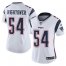 Nike New England Patriots #54 Donta Hightower White Womens Stitched NFL Vapor Untouchable Limited Jersey