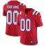 Nike New England Patriots Customized Red Alternate Stitched Vapor Untouchable Limited Mens NFL Jersey