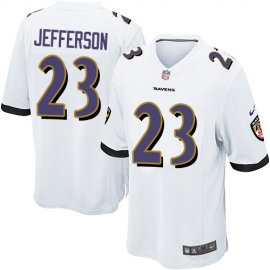 Nike Baltimore Ravens #23 Tony Jefferson White Youth Stitched NFL New Elite Jersey