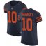 Nike Chicago Bears #10 Mitchell Trubisky Navy Blue Alternate Mens Stitched NFL Vapor Untouchable Elite Jersey