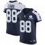 Nike Dallas Cowboys #88 CeeDee Lamb Navy Blue Thanksgiving Mens Stitched With Established In 1960 Patch NFL Vapor Untouchable Throwback Elite Jersey