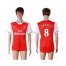Arsenal #8 Arteta Home Soccer Club Jersey
