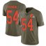 Nike Cleveland Browns #54 Olivier Vernon Olive Youth Stitched NFL Limited 2017 Salute to Service Jersey