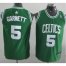 Kids Boston Celtics 5 Garnett Green Jersey Cheap