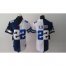 Nike Dallas Cowboys #22 Emmitt Smith Navy Blue/White Womens Stitched NFL Elite Split Jersey
