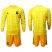 Mexico Blank Yellow Long Sleeves Goalkeeper Soccer Country Jersey