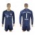 Bayern Munchen #1 Neuer Dark Blue Goalkeeper Long Sleeves Soccer Club Jersey