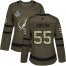 Adidas Tampa Bay Lightning #55 Braydon Coburn Green Salute to Service Womens 2020 Stanley Cup Champions Stitched NHL Jersey