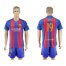 Barcelona #19 Digne Home Soccer Club Jersey