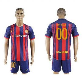 Barcelona Personalized Home Soccer Club Jersey