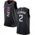 Clippers #2 Kawhi Leonard Black Youth Basketball Swingman Statement Edition Jersey