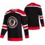 Chicago Blackhawks Blank Black Mens Adidas 2020-21 Reverse Retro Alternate NHL Jersey