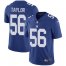 Nike New York Giants #56 Lawrence Taylor Royal Blue Team Color Mens Stitched NFL Vapor Untouchable Limited Jersey