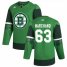 Boston Bruins #63 Brad Marchand Mens Adidas 2020 St. Patricks Day Stitched NHL Jersey Green.jpg