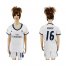 Womens Real Madrid #16 Kovacic Home Soccer Club Jersey