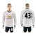 Manchester United #43 Borthwick-Jackson Sec Away Long Sleeves Soccer Club Jersey