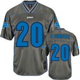 Nike Detroit Lions #20 Barry Sanders Grey Youth Stitched NFL Elite Vapor Jersey
