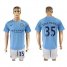 Manchester City #35 Zinchenko Home Soccer Club Jersey
