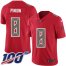 Nike Tampa Bay Buccaneers #8 Bradley Pinion Red Mens Stitched NFL Limited Rush 100th Season Jersey