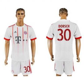 Bayern Munchen #30 Dorsch Sec Away Soccer Club Jersey