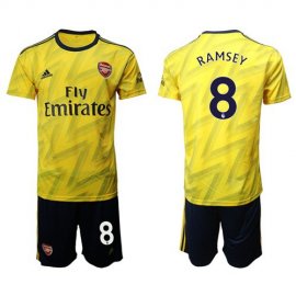 Arsenal #8 Ramsey Away Soccer Club Jersey