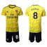Arsenal #8 Ramsey Away Soccer Club Jersey