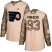 Adidas Philadelphia Flyers #93 Jakub Voracek Camo Authentic 2017 Veterans Day Stitched NHL Jersey