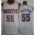Denver Nuggets 55 Dikembe Mutombo White Hardwood Classics Revolution 30 NBA Jerseys Cheap