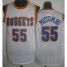 Denver Nuggets 55 Dikembe Mutombo White Hardwood Classics Revolution 30 NBA Jerseys Cheap
