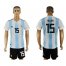 Argentina #15 Acuna Home Soccer Country Jersey