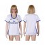 Womens Real Madrid Blank Home Soccer Club Jersey