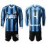 Inter Milan #4 J.Zanetti Home Long Sleeves Soccer Club Jersey