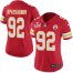 Nike Kansas City Chiefs #92 Tanoh Kpassagnon Red Team Color Womens Super Bowl LV Bound Stitched NFL Vapor Untouchable Limited Jersey