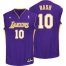 Los Angeles Lakers 10 Steve Nash Purple NBA Jerseys Cheap