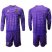 Russia Blank Purple Long Sleeves Goalkeeper Soccer Country Jersey