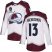 Adidas Colorado Avalanche #13 Valeri Nichushkin White 2022 Stanley Cup Champions Road Authentic Stitched NHL Jersey Mens