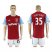 West Ham United #35 Oxford Home Soccer Club Jersey