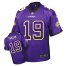 Nike Minnesota Vikings #19 Adam Thielen Purple Team Color Mens Stitched NFL Elite Drift Fashion Jersey
