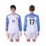 USA #17 Altidore Home Long Sleeves Soccer Country Jersey