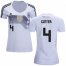 Womens Germany #4 Ginter White Home Soccer Country Jersey