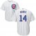 Chicago Cubs #14 Ernie Banks White Home Stitched Youth MLB Jersey