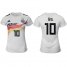 Womens Germany #10 Ozil White Home Soccer Country Jersey