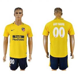 Atletico Madrid Personalized Away Soccer Club Jersey